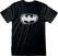 Tričko Batman Distressed Mono Logo Black 2XL Tričko