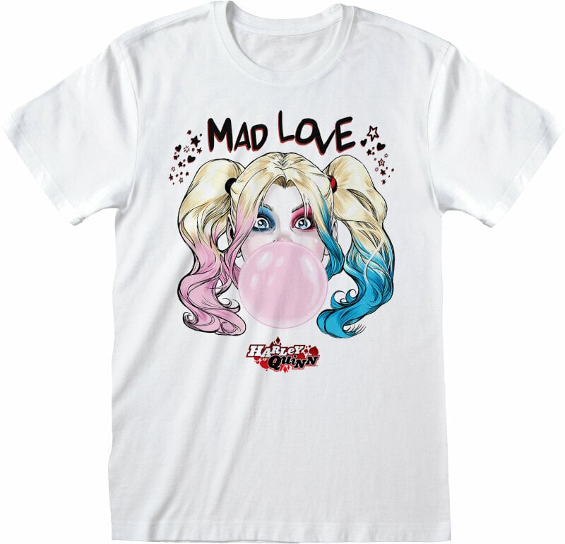 Tričko Batman Harley Quinn Mad Love White XL Tričko