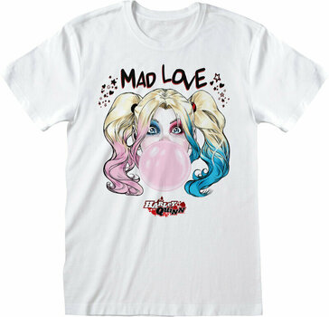 T-shirt Batman Harley Quinn Mad Love White 2XL T-shirt - 1