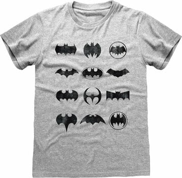 Shirt Batman Shirt Icons Heather Grey S - 1