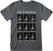 Tričko Batman Many Moods Of Batman Charcoal 2XL Tričko