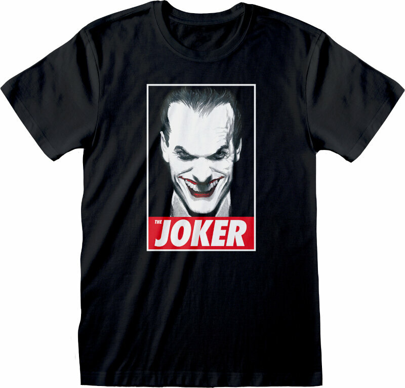 Tričko Batman Tričko The Joker Unisex Black S