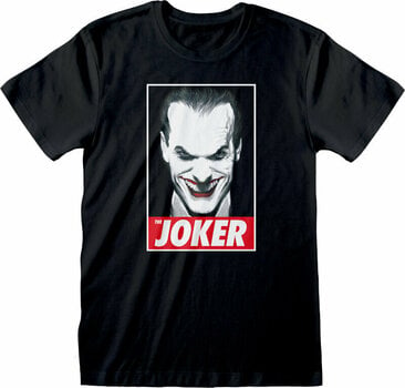 Camiseta de manga corta Batman Camiseta de manga corta The Joker Black L - 1