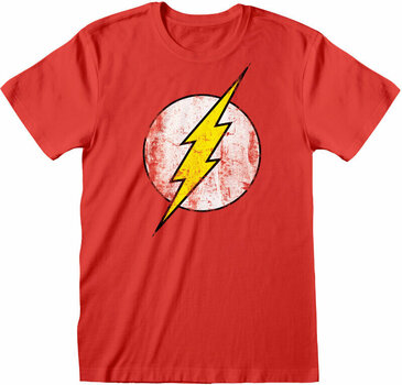 Camiseta de manga corta DC Flash Camiseta de manga corta Logo Rojo 2XL - 1