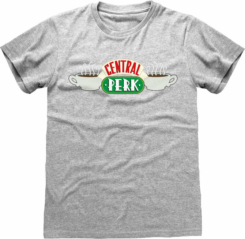Tričko Friends Central Perk Heather Grey M Tričko