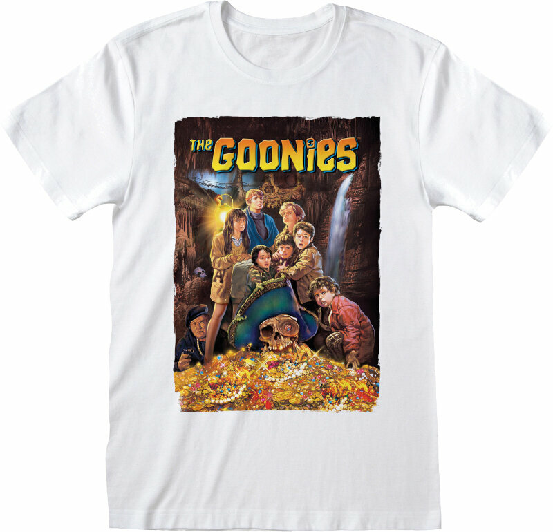 T-Shirt The Goonies T-Shirt Poster Unisex White S