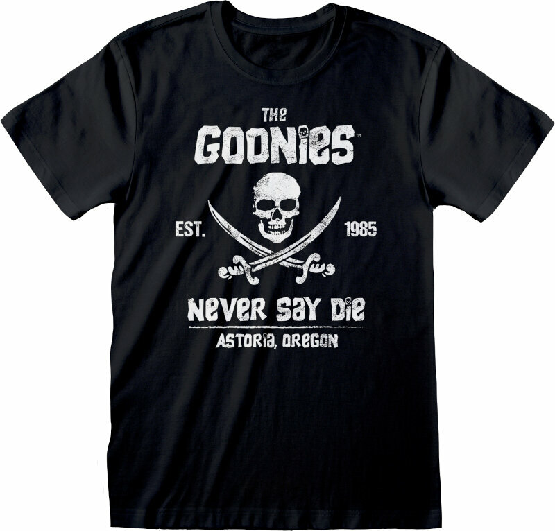 T-Shirt The Goonies Never Say Die Black S T-Shirt