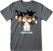 Skjorta Gremlins Fur Balls Charcoal 2XL Skjorta