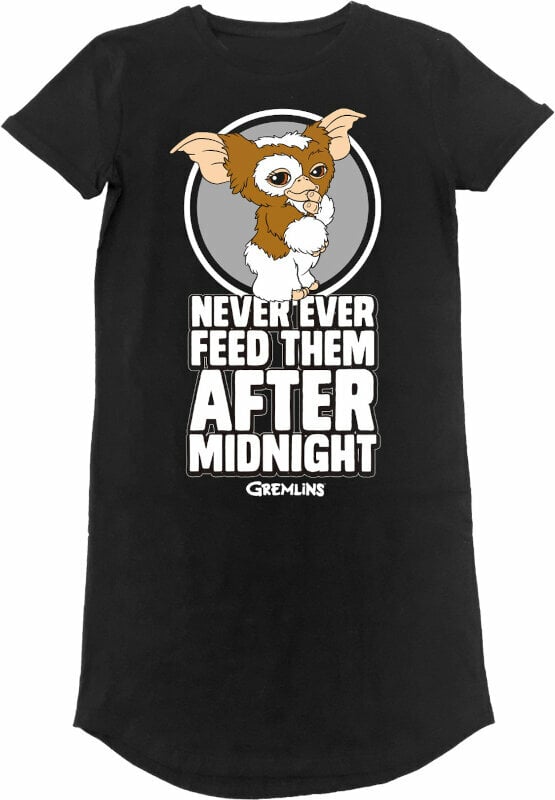 Πουκάμισο Gremlins Πουκάμισο Dont Feed After Midnight Γυναίκες Black 2XL