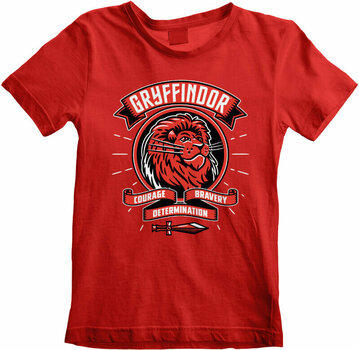 T-shirt Harry Potter T-shirt Comic Style Gryffindor Unisex Red 3 - 4 ans - 1