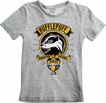 Košulja Harry Potter Košulja Comic Style Hufflepuff Unisex Heather Grey 5 - 6 godina - 1