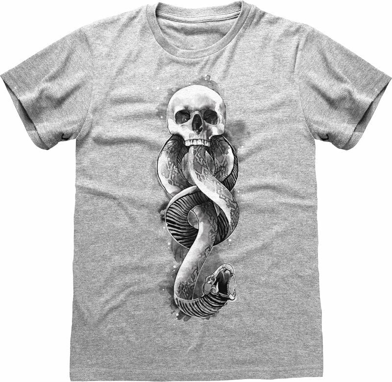 Košulja Harry Potter Dark Arts Snake Heather Grey 2XL Košulja