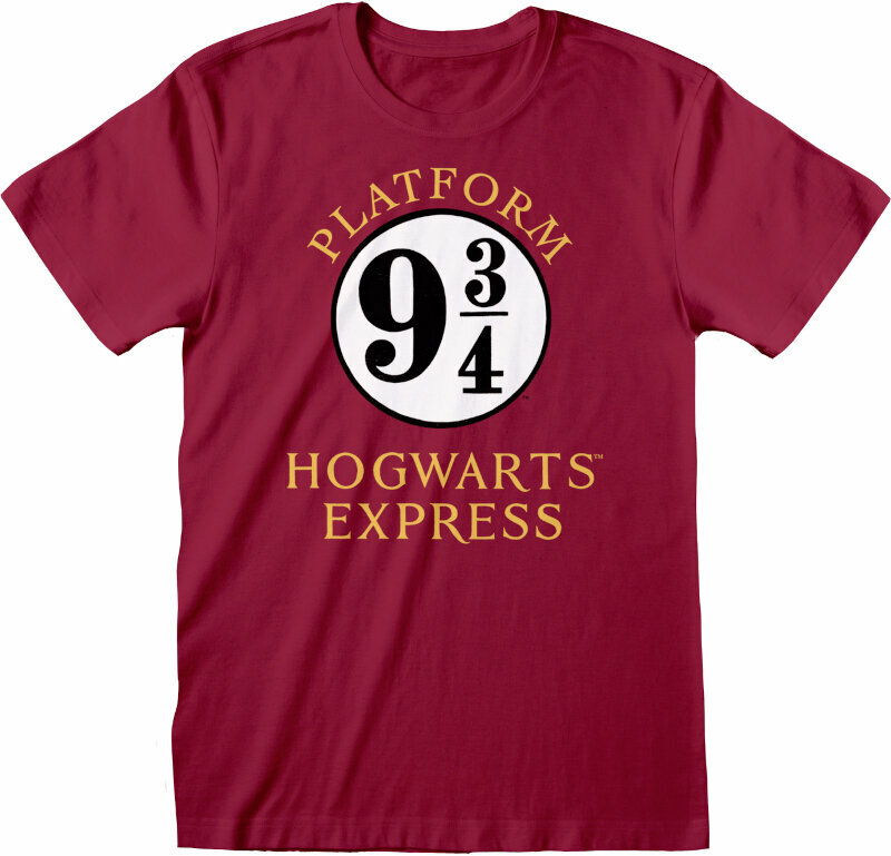 T-Shirt Harry Potter Hogwarts Express Maroon L T-Shirt