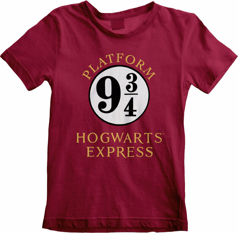 T-Shirt Harry Potter T-Shirt Hogwarts Express Unisex Maroon 7 - 8 Y