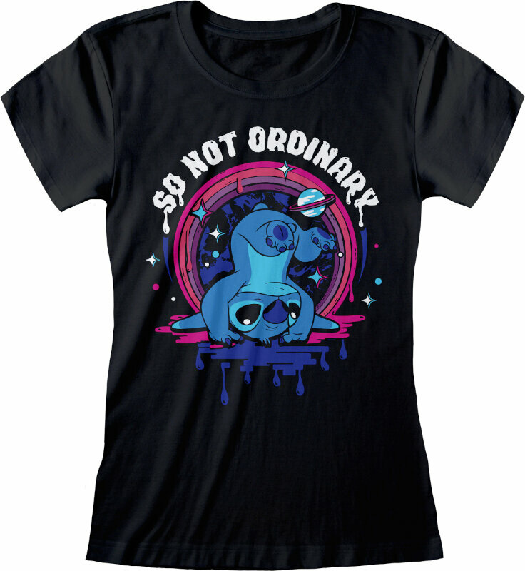 Tričko Lilo & Stitch Not Ordinary Black M Tričko
