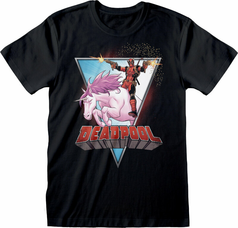 Tričko Deadpool Unicorn Black 2XL Tričko