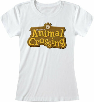 Majica Nintendo Animal Crossing Majica 3D Logo Unisex White XL - 1