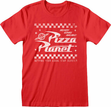 T-shirt Toy Story Pizza Planet Red S T-shirt - 1