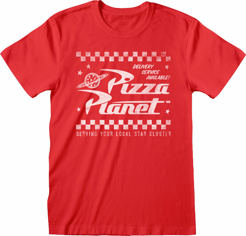 T-Shirt Toy Story Pizza Planet Red 2XL T-Shirt