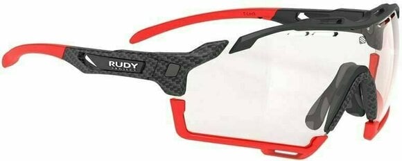 Cycling Glasses Rudy Project Cutline Carbonium/ImpactX Photochromic 2 Red Cycling Glasses - 1