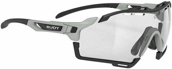 Cycling Glasses Rudy Project Cutline Light Grey Matte/ImpactX Photochromic 2 Laser Black Cycling Glasses - 1