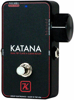 Guitar Effect Keeley Katana Custom Black Special Edition Guitar Effect - 1
