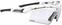 Kolesarska očala Rudy Project Tralyx+ White Gloss/ImpactX Photochromic 2 Laser Purple Kolesarska očala