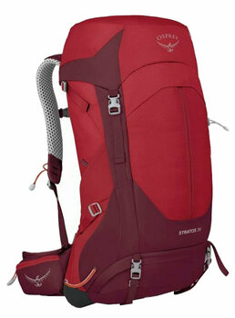Outdoor Backpack Osprey Stratos 36 Poinsettia Red Outdoor Backpack - 1