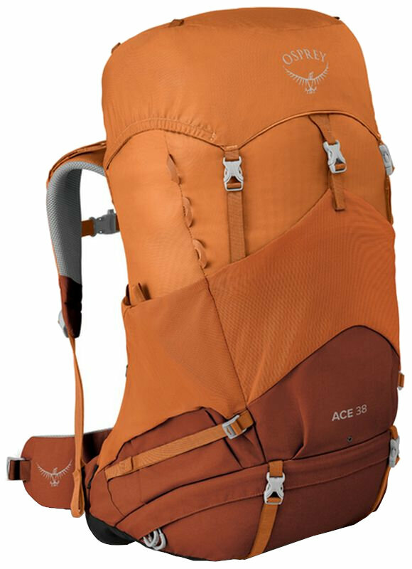 Outdoor Backpack Osprey Ace II 38 Orange Sunset Outdoor Backpack