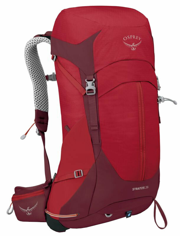 Outdoor Backpack Osprey Stratos 26 Poinsettia Red Outdoor Backpack