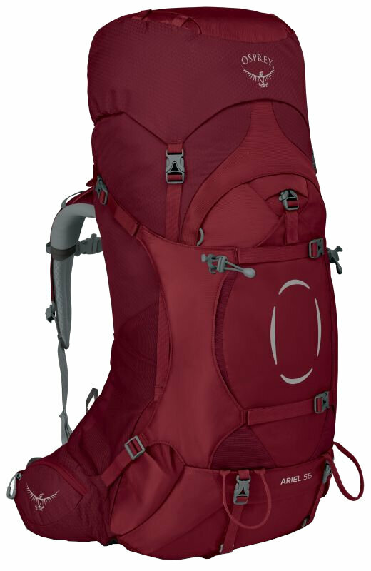 Outdoor Backpack Osprey Ariel II 55 Claret Red M/L Outdoor Backpack
