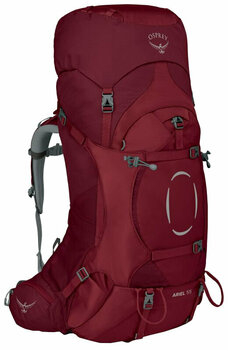 Outdoor Backpack Osprey Ariel II 55 Claret Red M/L Outdoor Backpack - 1