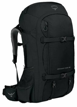 Outdoor Backpack Osprey Farpoint Trek II 55 Black Outdoor Backpack - 1
