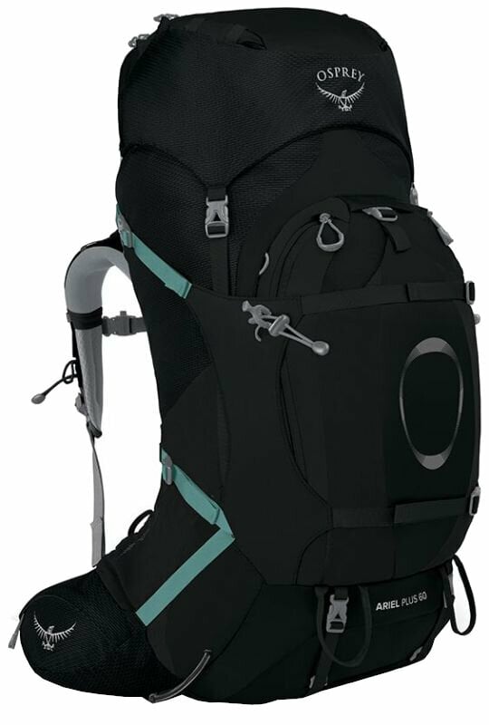 Outdoor Backpack Osprey Ariel Plus 60 Black M/L Outdoor Backpack