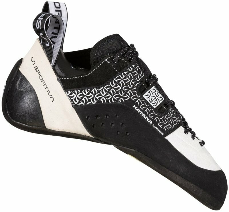 Sapatos de escalada La Sportiva Katana Laces Woman White/Black 41 Sapatos de escalada