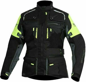 Textilná bunda Trilobite 2091 Rideknow Tech-Air Ladies Black/Yellow Fluo L Textilná bunda - 1