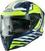 Helmet Caberg Avalon Forge Matt Blue Yama/White/Yellow Fluo S Helmet