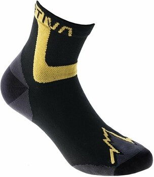 Laufsocken
 La Sportiva Ultra Running Socks Black/Yellow S Laufsocken - 1