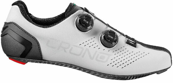 Moški kolesarski čevlji Crono CR2 White 40 Moški kolesarski čevlji - 1