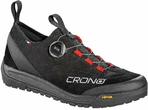 Pantofi de ciclism pentru bărbați Crono CD1 Negru/Roșu 40 Pantofi de ciclism pentru bărbați - 1
