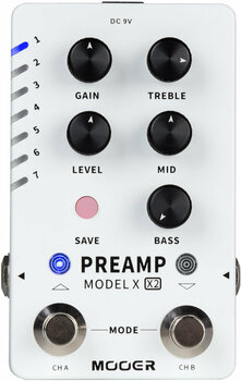Preamp/Rack Amplifier MOOER Preamp Model X2 - 1
