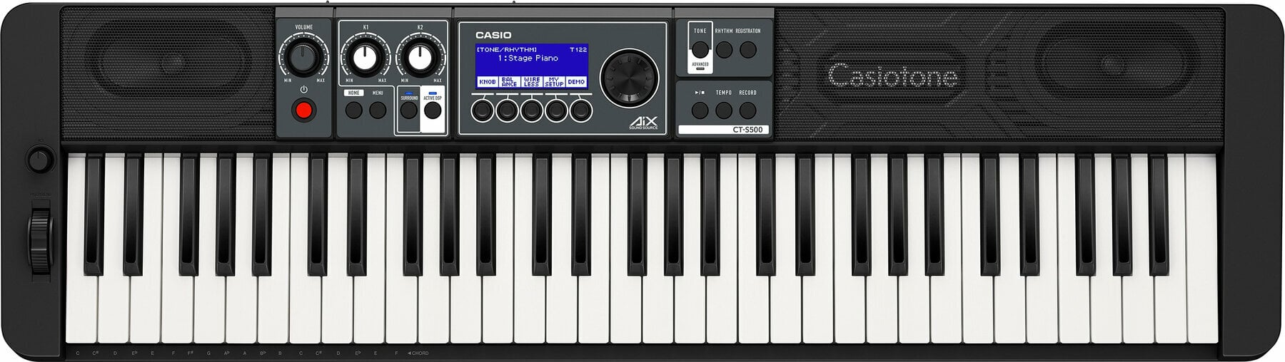 Keyboard met aanslaggevoeligheid Casio CT-S500