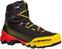 Moški pohodni čevlji La Sportiva Aequilibrium ST GTX Black/Yellow 45,5 Moški pohodni čevlji
