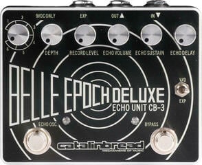 Efekt gitarowy Catalinbread Belle Epoch Deluxe Black On Silver Efekt gitarowy