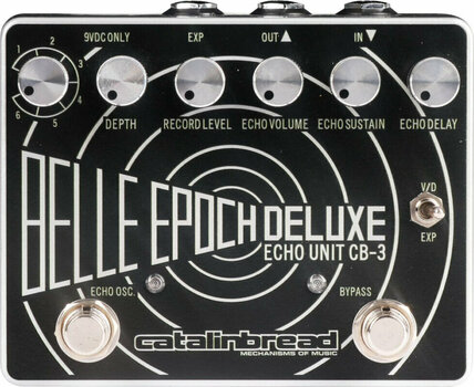 Guitar Effect Catalinbread Belle Epoch Deluxe Black On Silver - 1