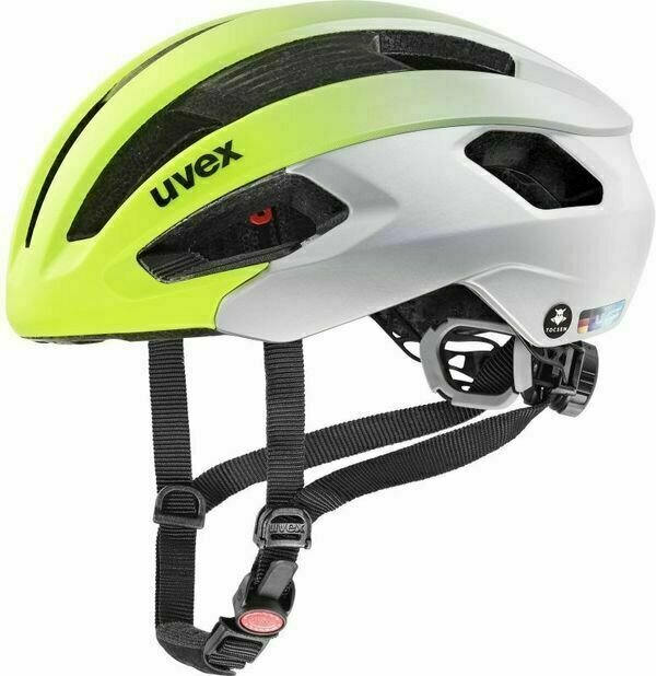Cyklistická helma UVEX Rise CC Tocsen Yellow/Silver Matt 52-56 Cyklistická helma