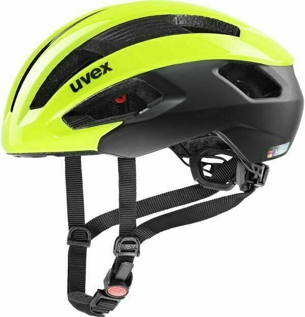 Cyklistická helma UVEX Rise CC Neon Yellow/Black 56-59 Cyklistická helma