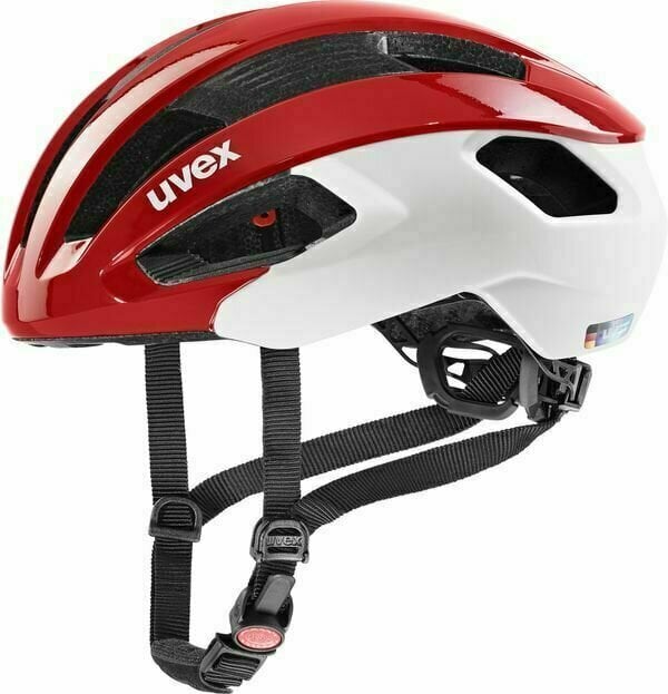 Kask rowerowy UVEX Rise CC Red/White 56-59 Kask rowerowy