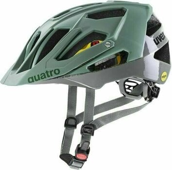Cyklistická helma UVEX Quatro CC MIPS Moss Rhino 52-57 Cyklistická helma - 1