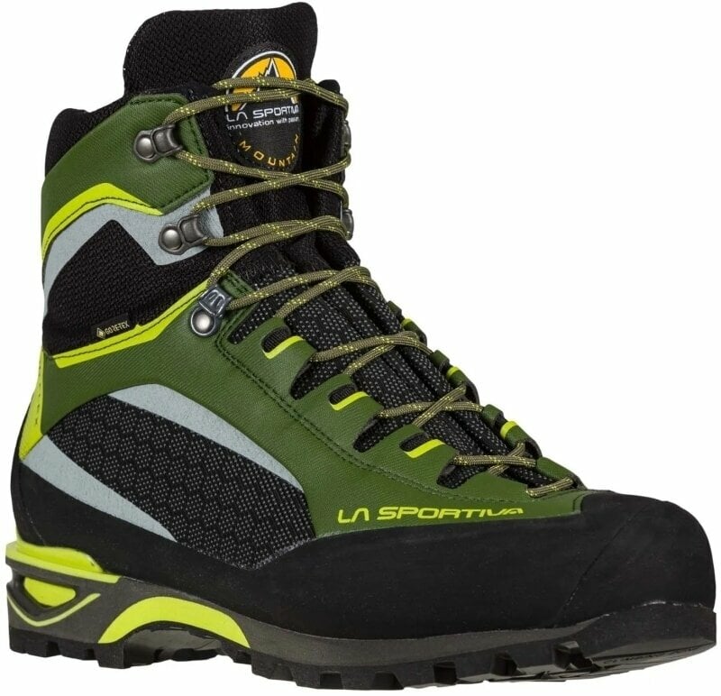 La Sportiva Trango Tower GTX Olive/Neon 45 Chaussures outdoor hommes Black Green male